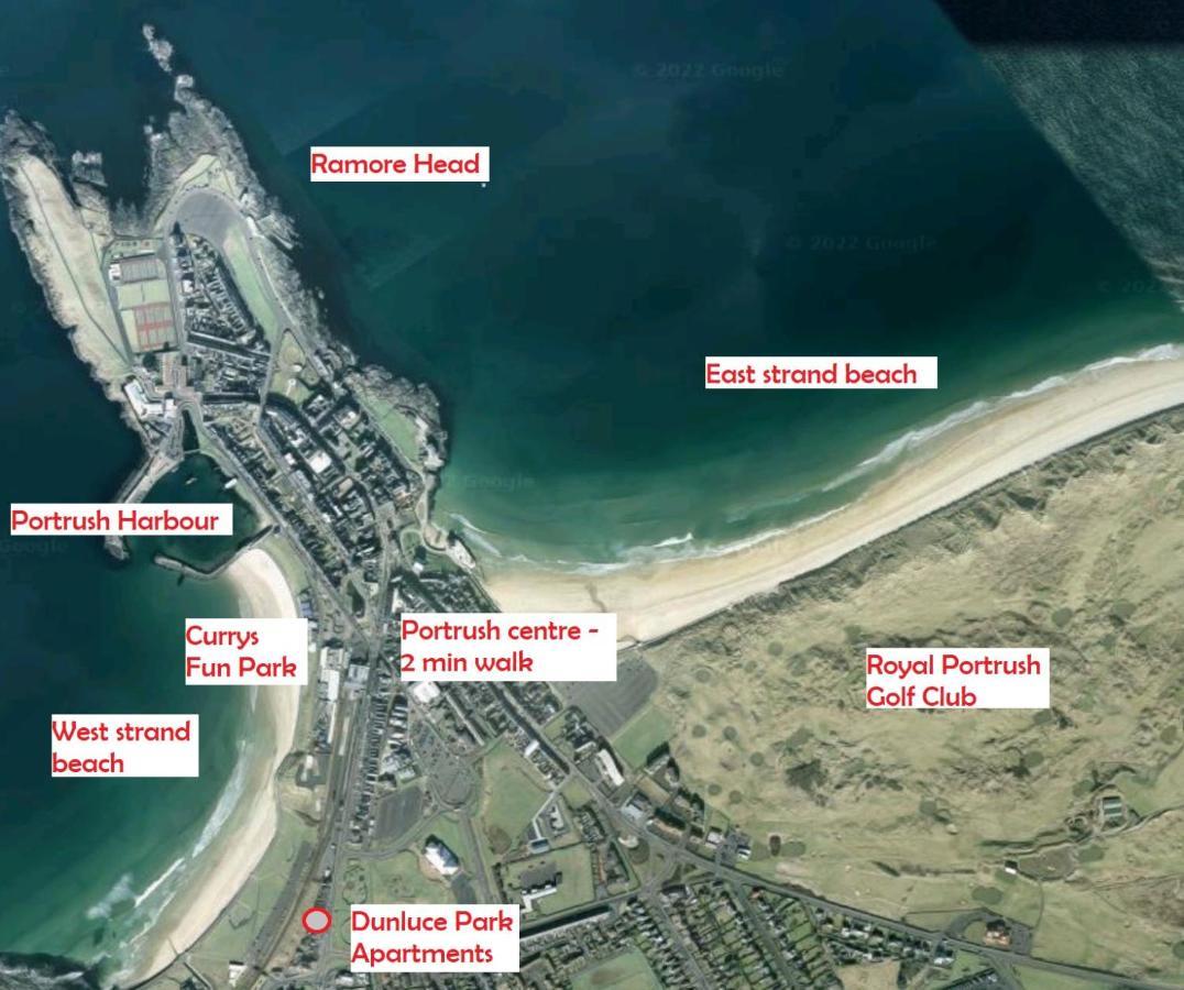 5 Dunluce Park - Portrush By The Sea Lägenhet Exteriör bild