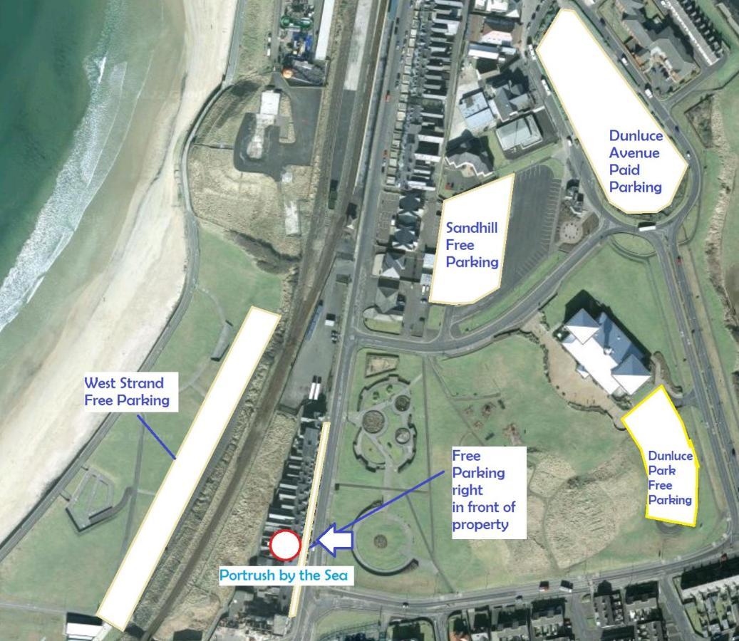 5 Dunluce Park - Portrush By The Sea Lägenhet Exteriör bild
